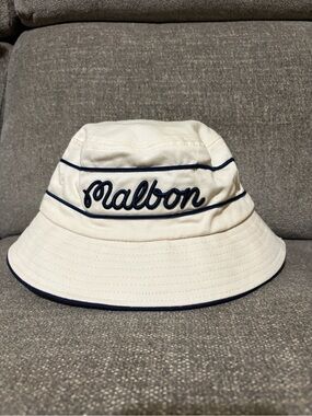 MALBON X CURB YOUR ENTHUSIASM FINALE COLLECTION BUCKET HAT LARGE